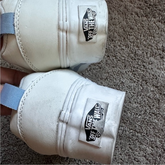 Rare Baby Blue Vans Knu-Skool White and Blue Sneakers - Picture 7 of 7